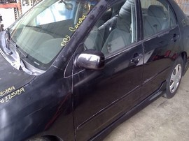 2003 TOYOTA COROLLA, BLACK, S MODEL, 1.8L,  AT,  Z25189